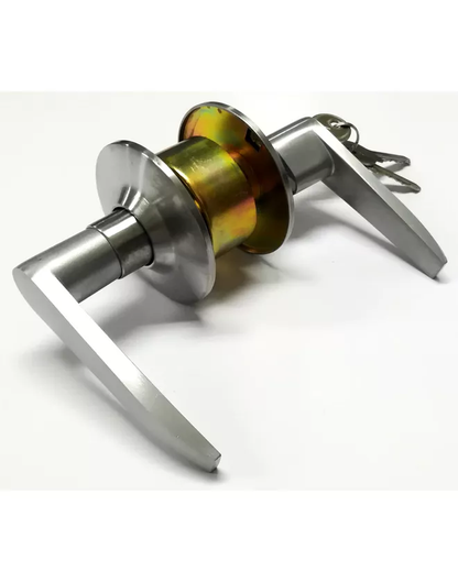34633 Cerradura cilíndrica de manija acero inox para entrada principal Cádiz Vera