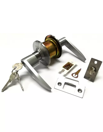 34633 Cerradura cilíndrica de manija acero inox para entrada principal Cádiz Vera