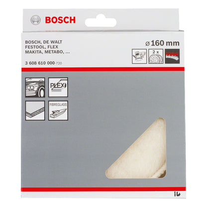 Bonete para Pulido autoadherente; 160mm