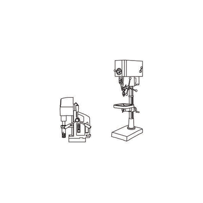 Broca anular de carburo de tungsteno 30 X 60 mm (1-3/16" X 2-3/8") para inox Ecef