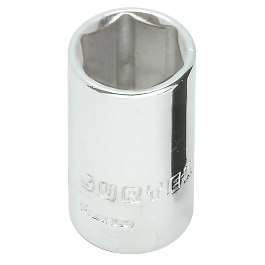 4407M Copa 6 pt cuadrante 1/4" de 7 mm recubierta en Cr-Ni