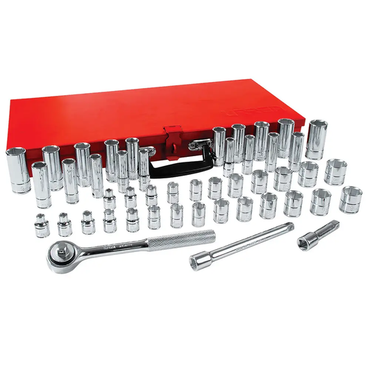 5200B Juego de dados 6 pt cuadrante 3/8" 48 piezas, uso pesado, Urrea