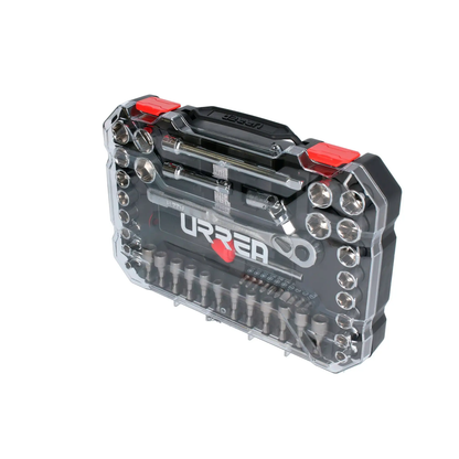 5201CD Juego de copas y accesorios cuadrante 3/8" mixto 47 piezas