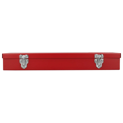 5396 Caja metálica usos múltiples roja 14" X 6" X 2"