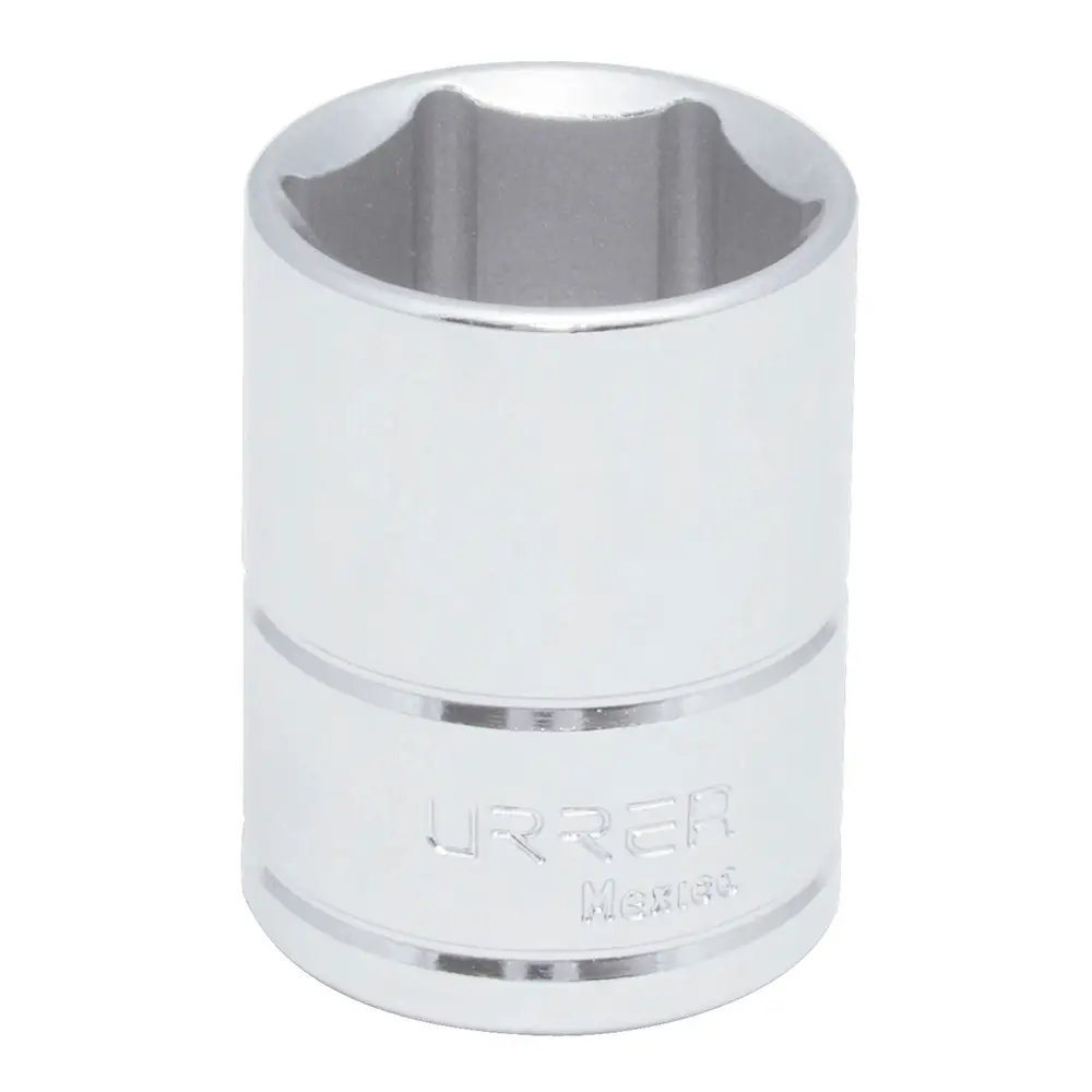 5432H Copa 6 pt cuadrante 1/2" de 1" recubierta en Cr-Ni