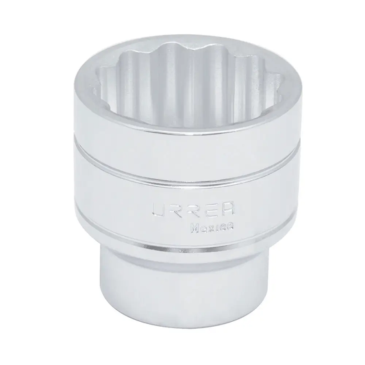5434M Copa 12 pt cuadrante 1/2" de 34 mm recubierta en Cr-Ni