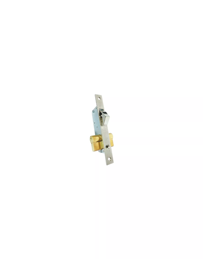 5504 Cerradura de incrustar pico de loro para corredizas doble cilindro Vera