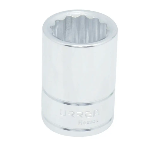 5521M Copa 12 pt cuadrante 3/4" de 21 mm recubierta en Cr-Ni