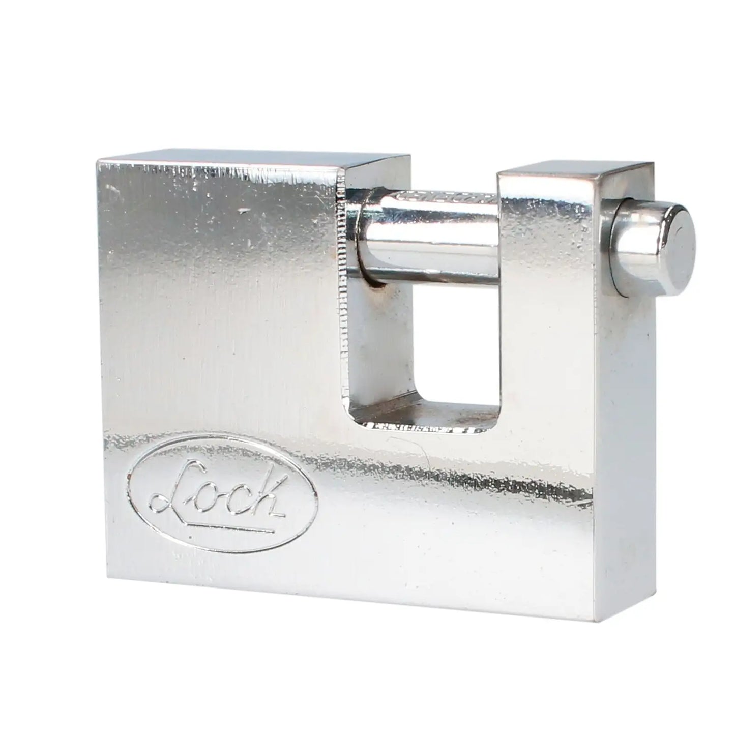 L22C70TCSB Candado acero anti-cizalla 70 mm con llave tetra, cromo satinado, Lock