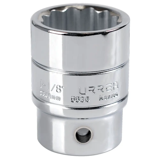 5536 Copa 12 pt cuadrante 3/4" de 1-1/8" recubierta en Cr-Ni
