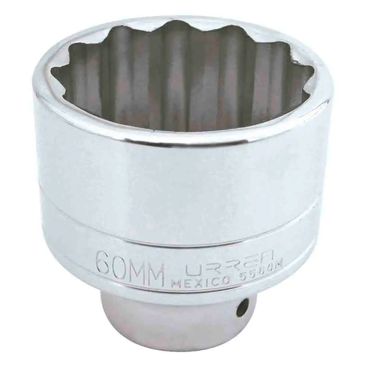 5560M Copa 12 pt cuadrante 3/4" de 60 mm recubierta en Cr-Ni