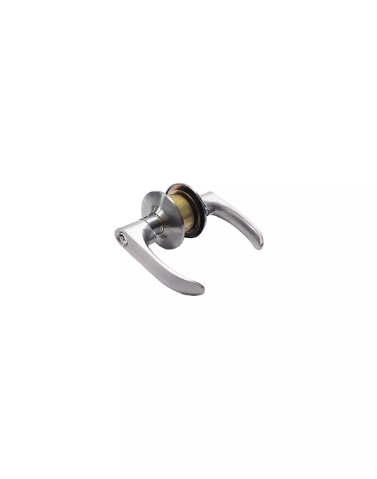 6853 Cerradura cilíndrica de manija acero inox Genova