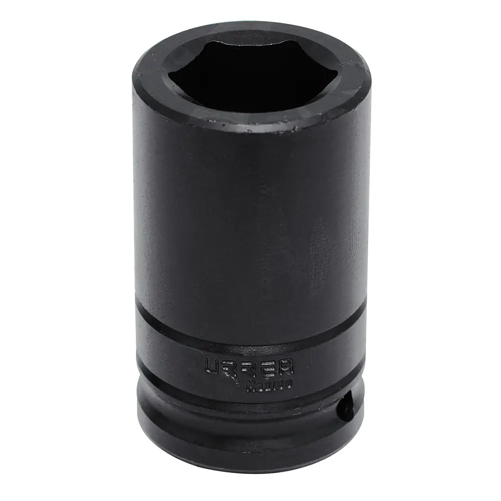 7521L Copa de impacto larga 6 pt cuadrante 3/4" de 1-5/16", uso pesado, Urrea
