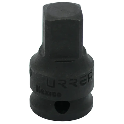 7650 Adaptador de impacto para copas 3/8" hembra a 1/2" macho, uso pesado, Urrea