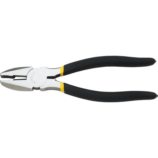 84-023LA Alicate universal para electricista 8" Stanley