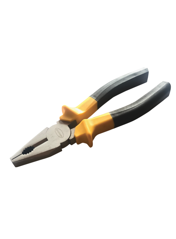 T1312452080 Alicate universal 8" niquelado, uso profesional, Herragro