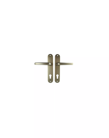 9853 Escudo Noruego para cerradura de incrustar