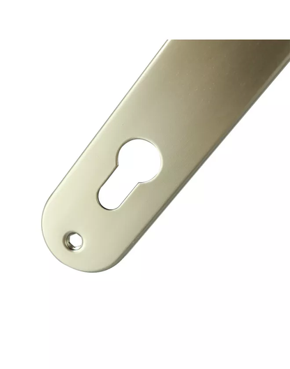9853 Escudo Noruego para cerradura de incrustar