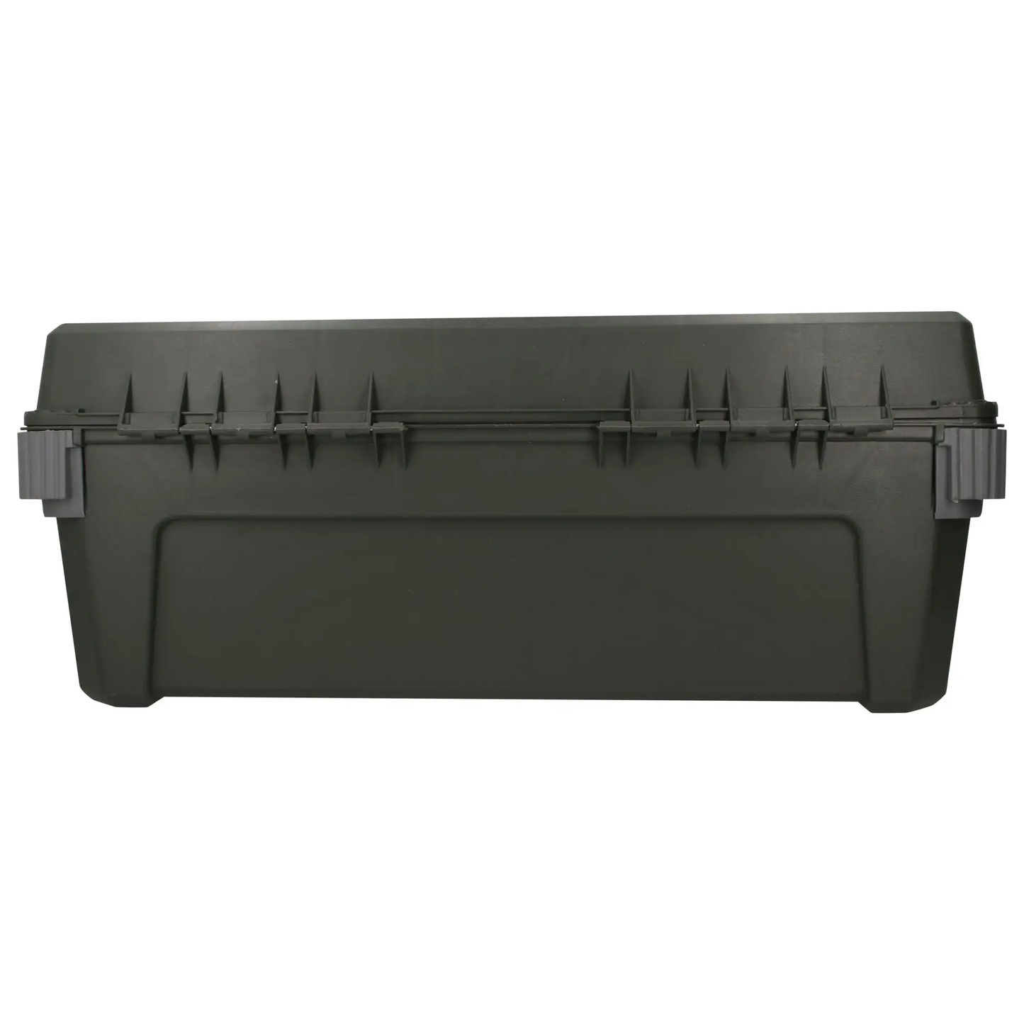 9921 Caja plástica con broches metálicos color negro 25" X 11" X 10"