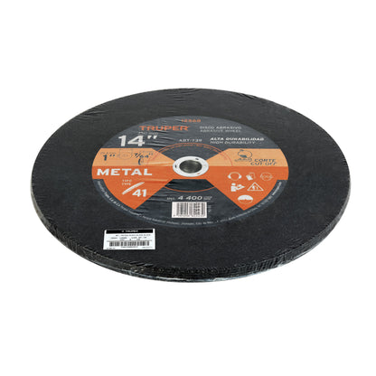 ABT-739 Disco para corte de metal, tipo 41, diámetro 14"