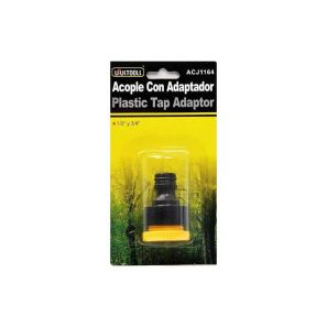 ACJ1164 Acople para manguera de jardin con adaptador 1/2" y 3/4" K-1164