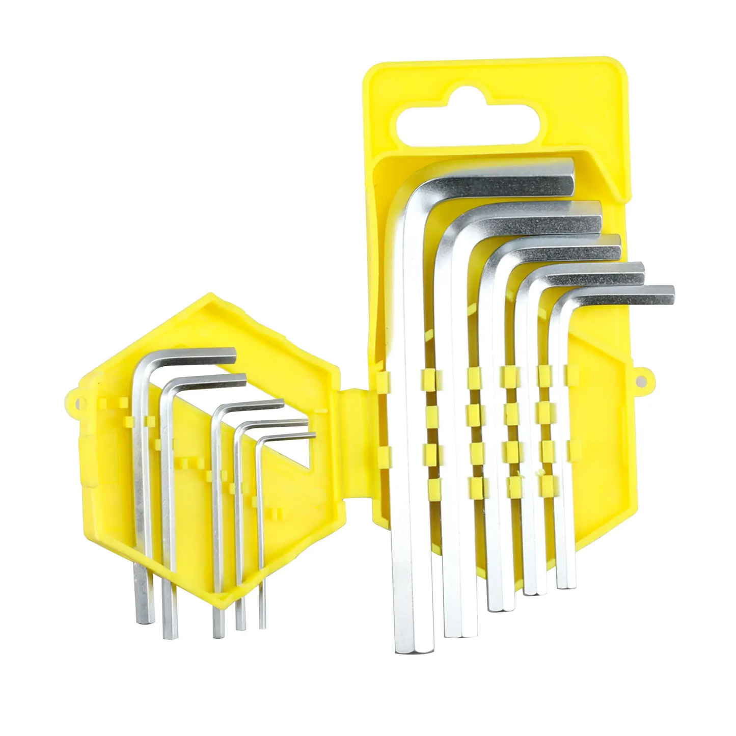 ALLF10 Juego de llaves hexagonales en L 10 piezas 1/16" a 3/8", uso profesional, Surtek