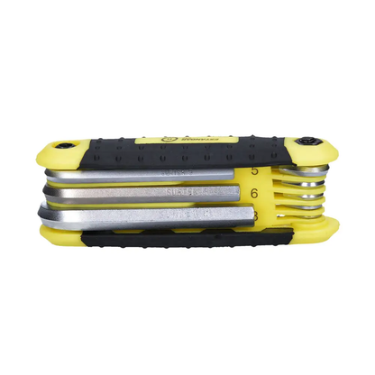 ALLFNX8M Juego de llaves hexagonales tipo navaja 8 piezas 1.5 a 8 mm, uso profesionale, Surtek