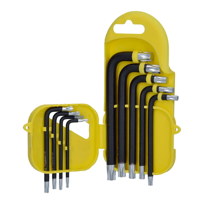 ALLFT9 Juego de llaves Torx en L 9 piezas T10 a T50, uso profesional, Surtek