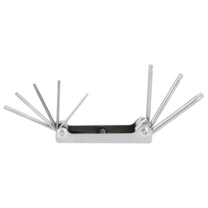 ALLFTN8 Juego de llaves torx tipo navaja 8 piezas T9 a T40, uso profesional, Surtek