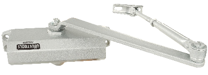 APA065P Abrepuerta 40 kg plateado