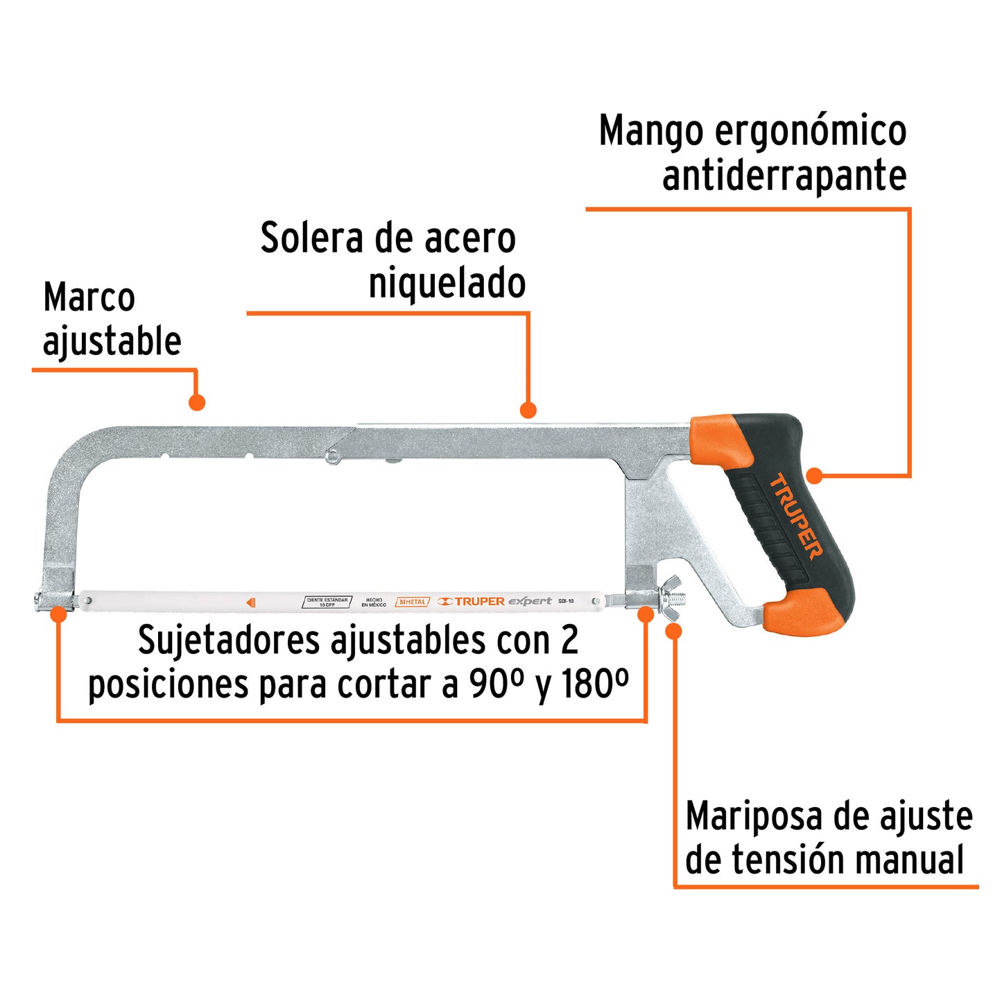 APT-12 Marco profesional de solera para segueta 12"