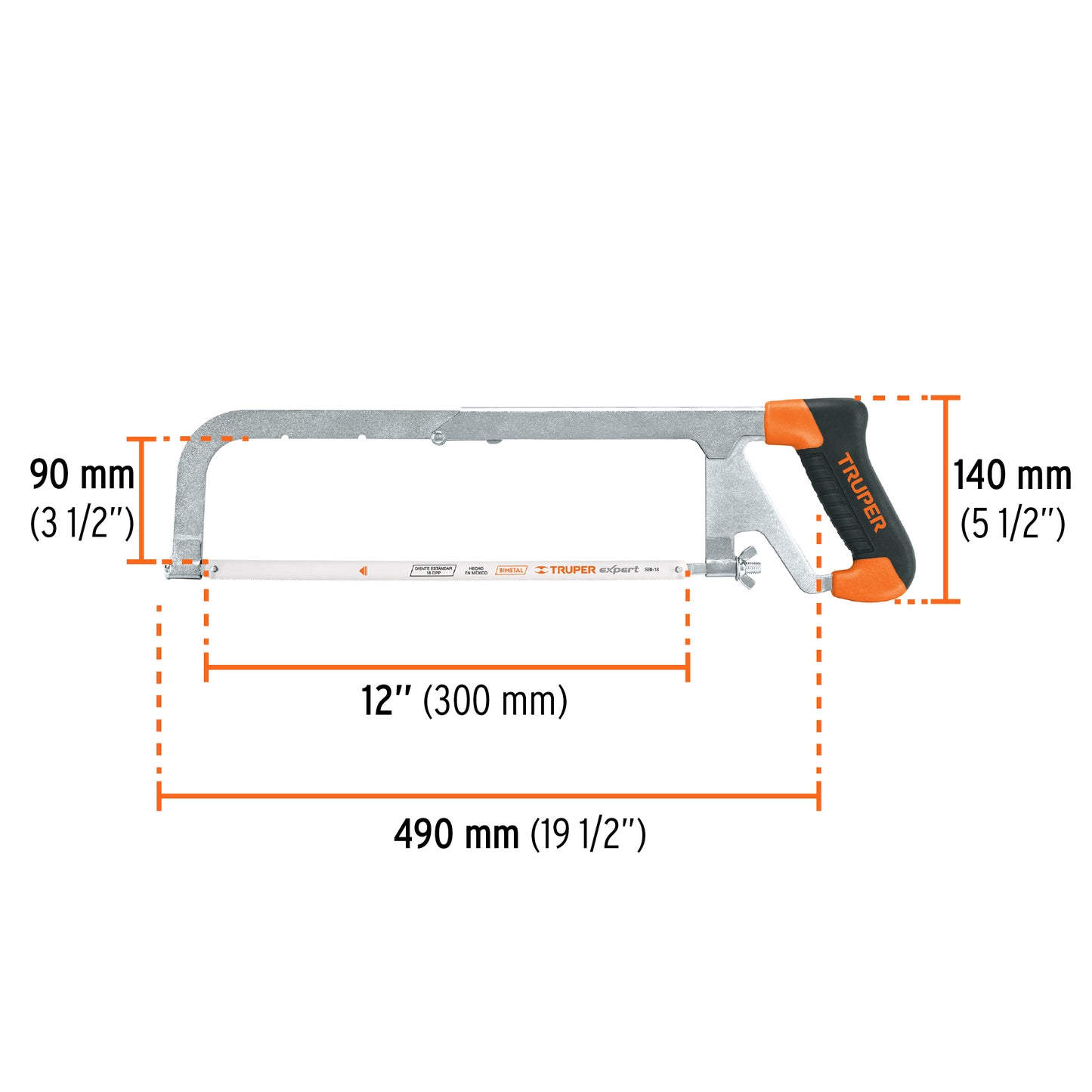 APT-12 Marco profesional de solera para segueta 12"