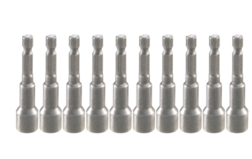APTD308 Fijadores de tuercas magnéticos 3/8" X 65 mm, 10 unidades