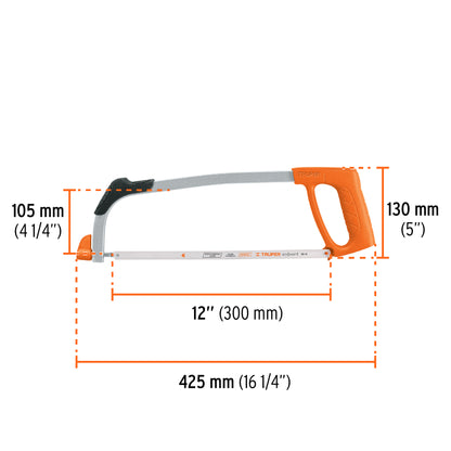 ATT-12 Marco profesional tubular para segueta 12'