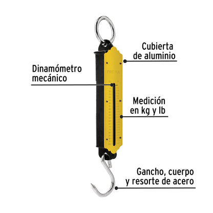BAS-100P Báscula romana de resorte, 100 kg, Pretul