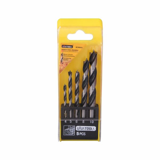 BCM505 Set de brocas para madera 5 piezas