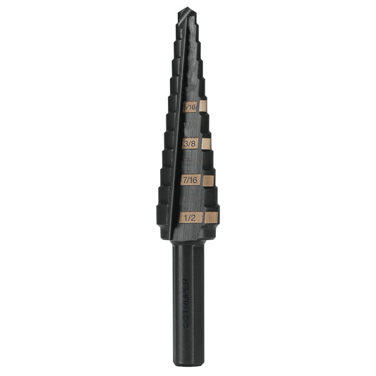 BES-13 Broca escalonada óxido negro 13 escalones 1/8” a 1/2”