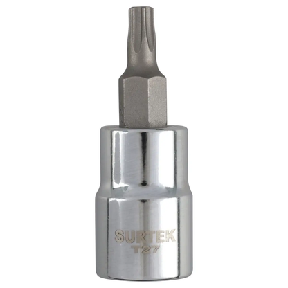 BF51T27 Copa punta Torx cuadrante 3/8" T27 recubierta en Cr-Ni