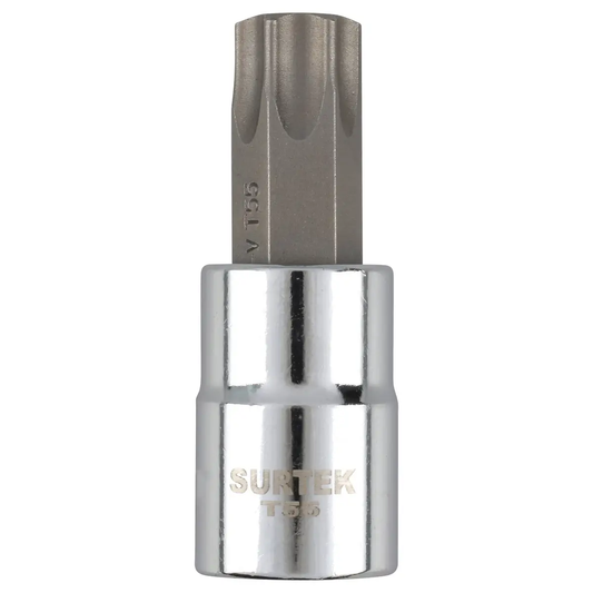 BF51T30 Copa punta Torx cuadrante 3/8" T30 recubierta en Cr-Ni