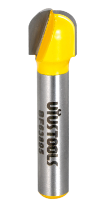 BF61295 Fresa media caña 3/4" - 12.7 mm vástago 1/4"