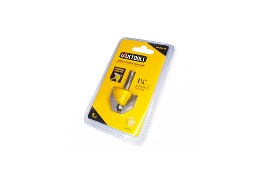 BF81415 Broca fresa chaflan c/r 1-1/4" - 15 mm vástago 1/4"
