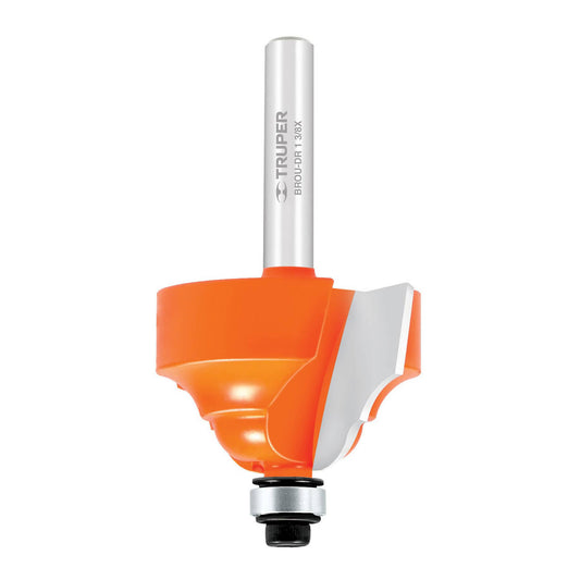 BROU-DR1-3/8X Fresa doble romana, 1-3/8" con balinera