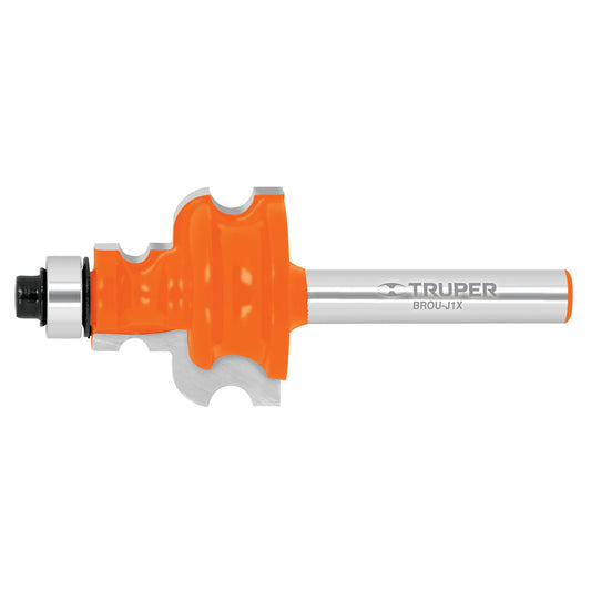 BROU-J1X Broca router, jovel, 1", con balinera