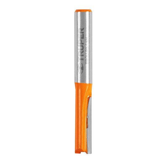 BROU-R2-1/4M Fresa recta 2 filos, 1/4", mediana