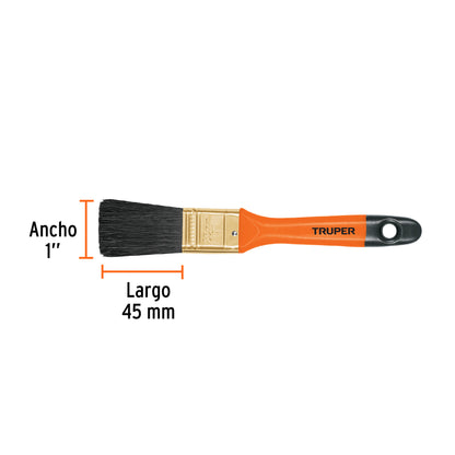 BRT-1 Brocha 1" con mango de plástico
