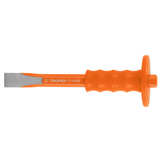 C-1X10G Cincel de corte frío, 1 x 10" con grip