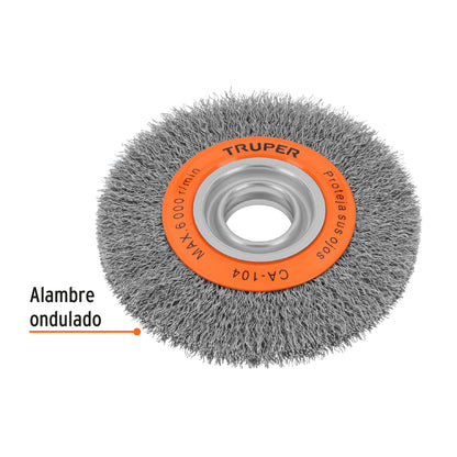 CA-104 Grata 6 x 3/4' para esmeril