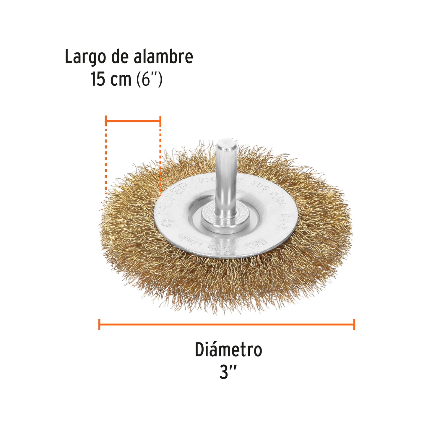 CA-3 Grata circular 3' para taladro