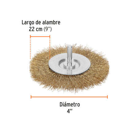 CA-4 Grata circular 4' para taladro