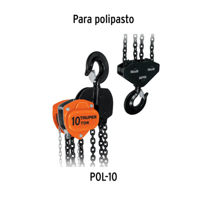 CA-POL-10 Cadena para diferencial POL-10